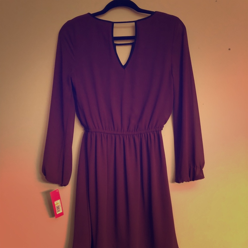 Xhilaration  burgundy dress
